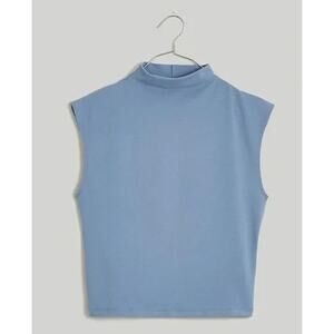 Madewell Funnelneck Cropped Muscle Tee